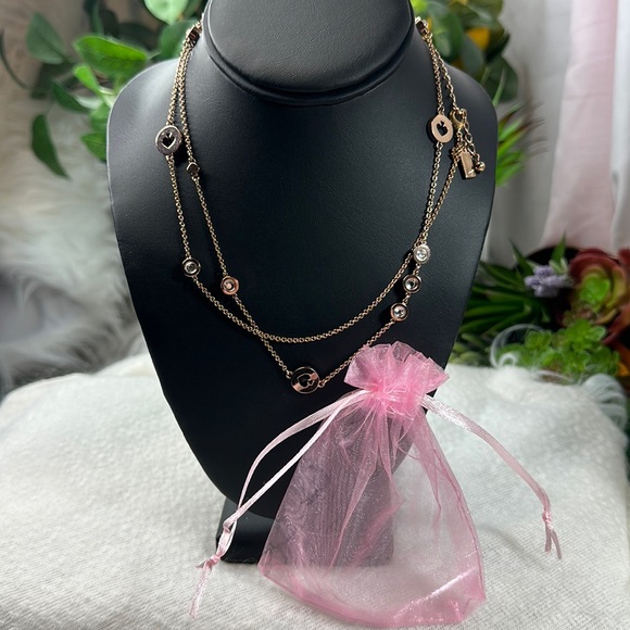 Kate Spade Necklace discs rose gold long - Picture 3 of 5